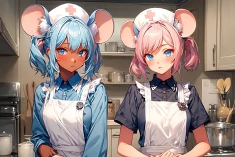 Daikokuten mice maids